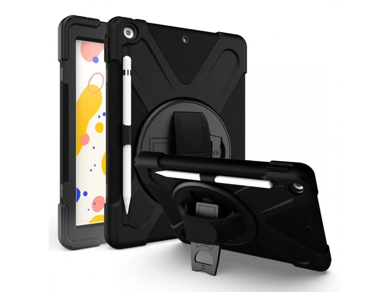 Newface iPad 9.7 (2018) Kılıf Amazing Tablet Kapak - Siyah
