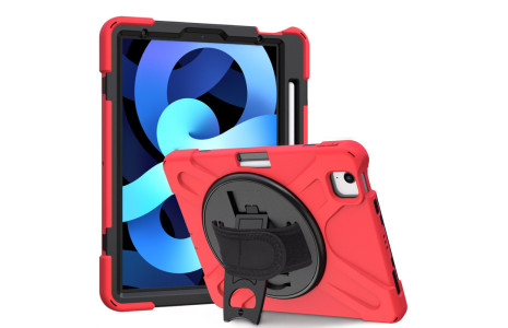 Newface iPad Pro 11 (2020) Kılıf Amazing Tablet Kapak - Kırmızı