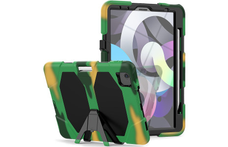 Newface iPad Pro 11 (2020) Kılıf Griffin Tablet Kapak - Kamuflaj