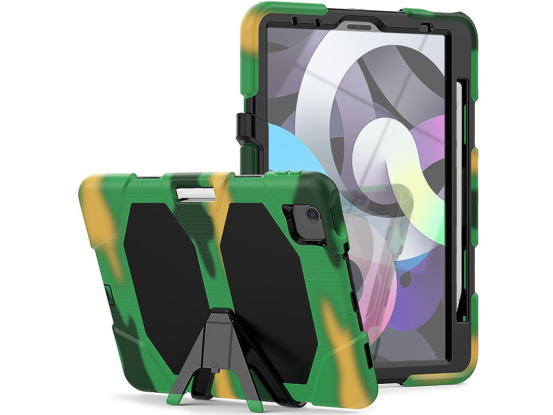 Newface iPad Pro 11 (2020) Kılıf Griffin Tablet Kapak - Kamuflaj