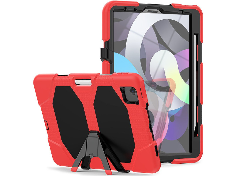 Newface iPad Pro 11 (2020) Kılıf Griffin Tablet Kapak - Kırmızı