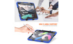Newface iPad Air 4 10.9 Kılıf Griffin Tablet Kapak - Mavi