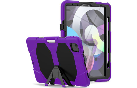 Newface iPad Pro 11 (2020) Kılıf Griffin Tablet Kapak - Mor