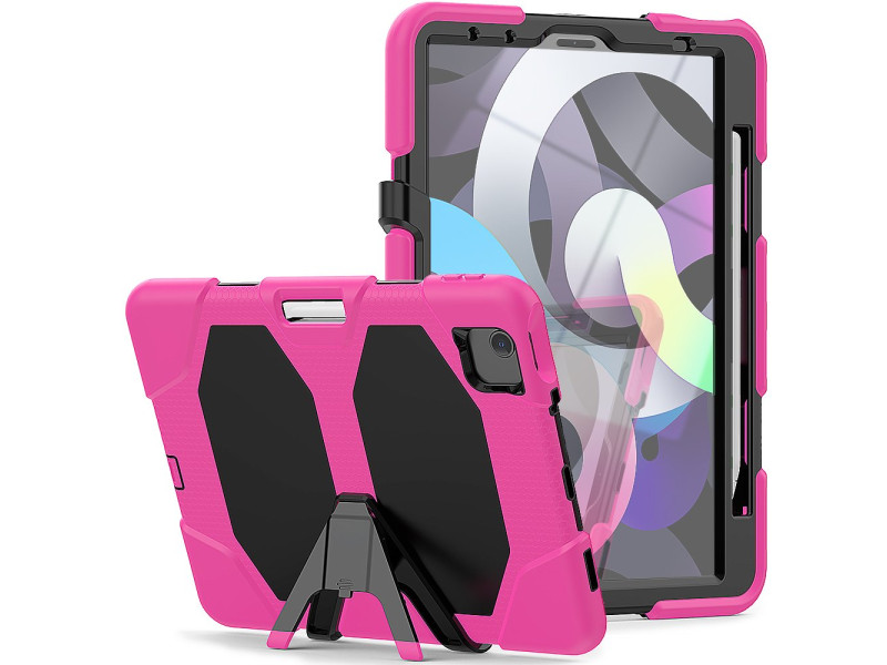 Newface iPad Air 4 10.9 Kılıf Griffin Tablet Kapak - Pembe