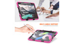 Newface iPad Air 4 10.9 Kılıf Griffin Tablet Kapak - Pembe