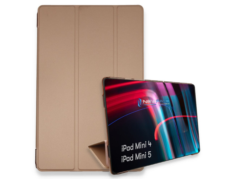 Newface iPad Mini 5 Kılıf Tablet Smart Kılıf - Rose Gold