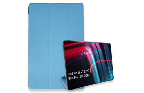 Newface iPad Pro 12.9 (2018) Kılıf Tablet Smart Kılıf - Mavi