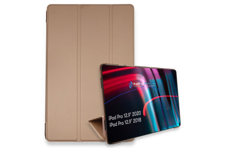 Newface iPad Pro 12.9 (2018) Kılıf Tablet Smart Kılıf - Rose Gold