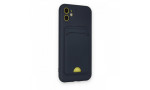 Newface iPhone 11 Kılıf Kelvin Kartvizitli Silikon - Lacivert