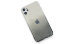 Newface iPhone 11 Kılıf Lüx Çift Renkli Silikon - Siyah