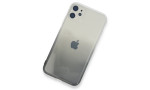 Newface iPhone 11 Kılıf Lüx Çift Renkli Silikon - Siyah