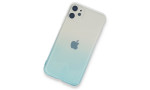 Newface iPhone 11 Kılıf Lüx Çift Renkli Silikon - Turkuaz