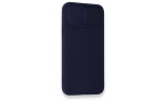 Newface iPhone 11 Pro Kılıf Color Lens Silikon - Lacivert
