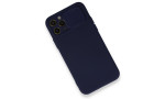 Newface iPhone 11 Pro Kılıf Color Lens Silikon - Lacivert