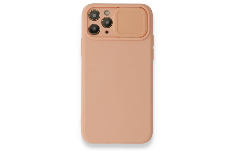 Newface iPhone 11 Pro Kılıf Color Lens Silikon - Pudra