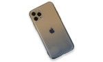 Newface iPhone 11 Pro Kılıf Lüx Çift Renkli Silikon - Mor
