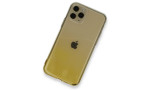 Newface iPhone 11 Pro Kılıf Lüx Çift Renkli Silikon - Sarı