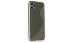 Newface iPhone 11 Pro Kılıf S Silikon - Gri