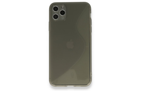 Newface iPhone 11 Pro Kılıf S Silikon - Gri