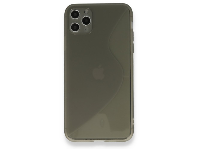 Newface iPhone 11 Pro Kılıf S Silikon - Gri