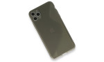 Newface iPhone 11 Pro Kılıf S Silikon - Gri