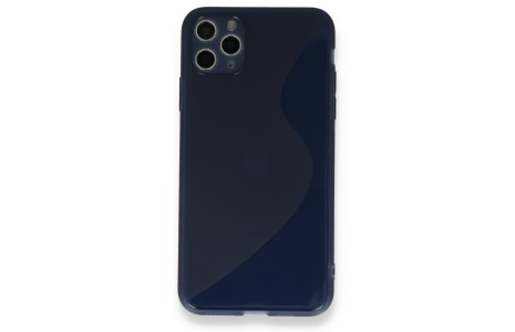 Newface iPhone 11 Pro Kılıf S Silikon - Mavi