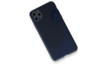 Newface iPhone 11 Pro Kılıf S Silikon - Mavi