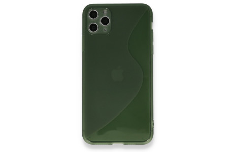 Newface iPhone 11 Pro Kılıf S Silikon - Yeşil