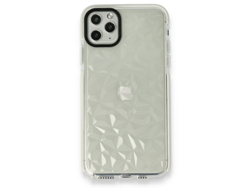 Newface iPhone 11 Pro Kılıf Salda Silikon - Beyaz