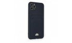 Newface iPhone 11 Pro Max Kılıf Kelvin Kartvizitli Silikon - Lacivert
