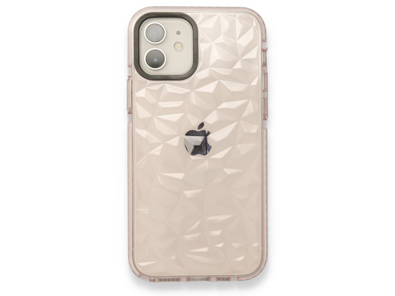 Newface iPhone 12 Mini Kılıf Salda Silikon - Pembe