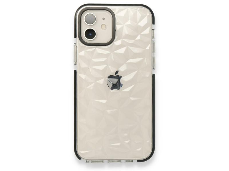 Newface iPhone 12 Mini Kılıf Salda Silikon - Siyah