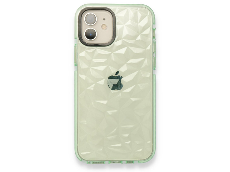 Newface iPhone 12 Mini Kılıf Salda Silikon - Yeşil