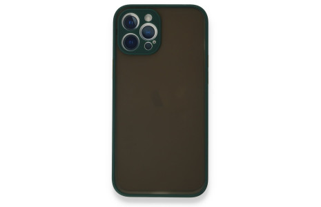 Newface iPhone 12 Pro Kılıf Montreal Silikon Kapak - Yeşil