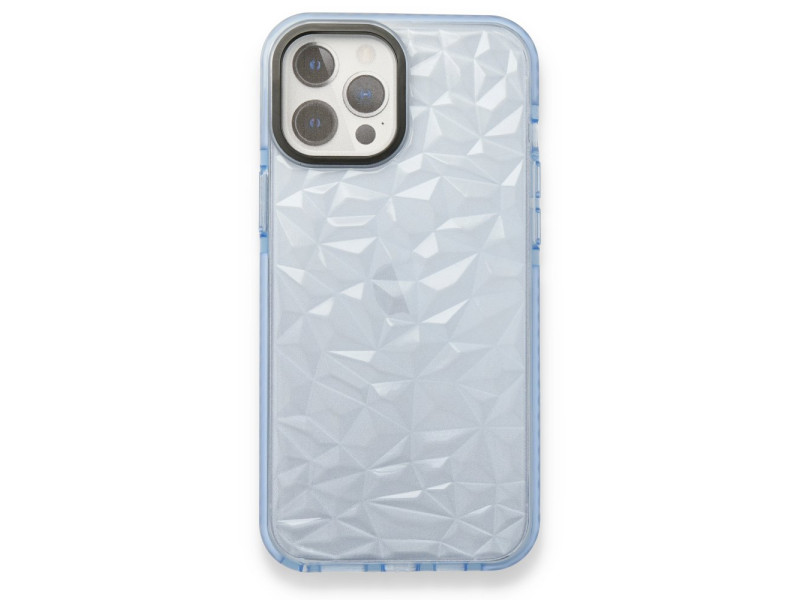 Newface iPhone 12 Pro Kılıf Salda Silikon - Mavi