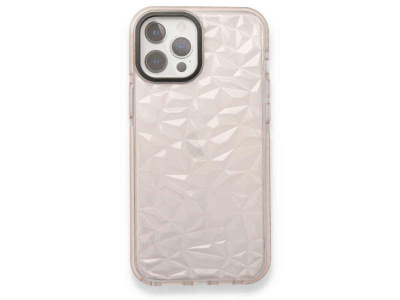 Newface iPhone 12 Pro Kılıf Salda Silikon - Pembe