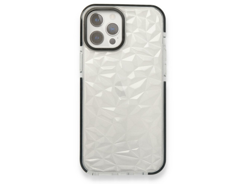 Newface iPhone 12 Pro Kılıf Salda Silikon - Siyah