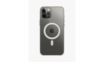 Newface iPhone 12 Pro Max Kılıf Magneticsafe Şeffaf Silikon - Şeffaf