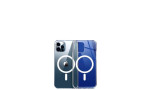 Newface iPhone 12 Pro Max Kılıf Magneticsafe Şeffaf Silikon - Şeffaf