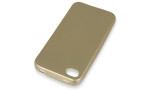 Newface iPhone 4 Kılıf First Silikon - Gold