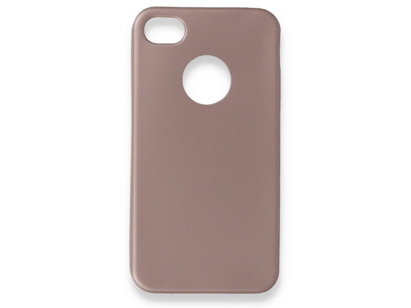 Newface iPhone 4 Kılıf First Silikon - Rose Gold