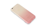 Newface iPhone 6 Kılıf Lüx Çift Renkli Silikon - Pembe
