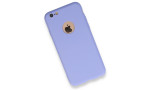 Newface iPhone 6 Kılıf First Silikon - Lila