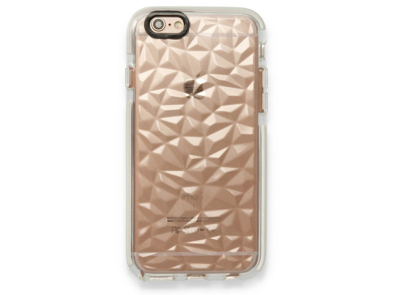 Newface iPhone 6 Kılıf Salda Silikon - Beyaz