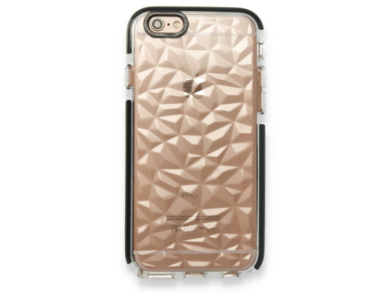 Newface iPhone 6 Kılıf Salda Silikon - Siyah