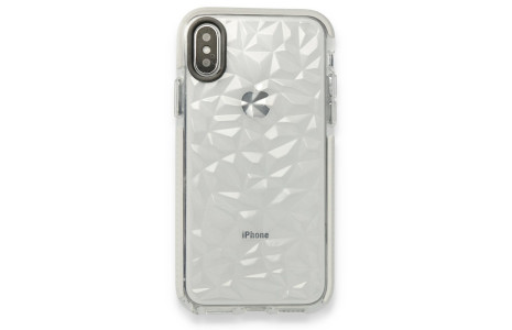 Newface iPhone X Kılıf Salda Silikon - Beyaz