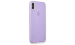 Newface iPhone XS Max Kılıf Hopi Silikon - Mor