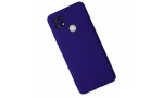 Newface Oppo A15 Kılıf Nano içi Kadife Silikon - Mor
