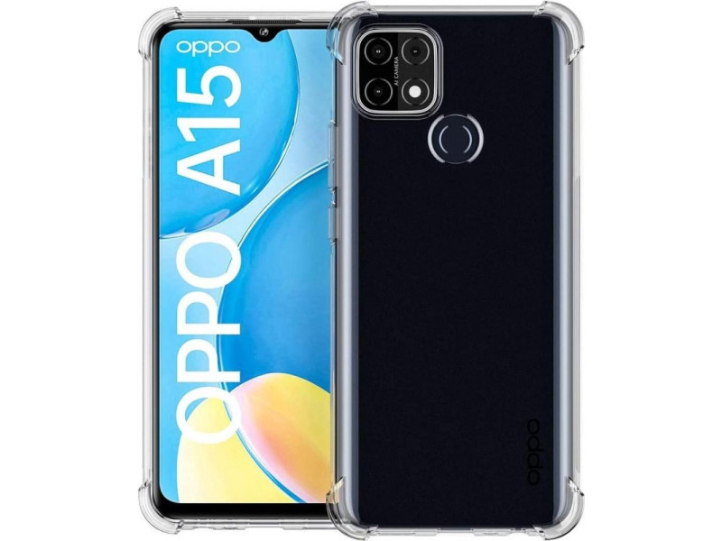 Newface Oppo A15 Kılıf Olex Tpu Silikon - Şeffaf