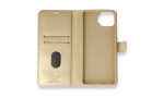 Newface Oppo A73 Kılıf Trend S Plus Kapaklı Kılıf - Gold